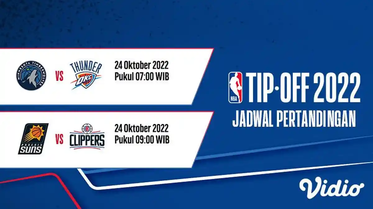 Live Streaming NBA 2022, Link TV Online Phoenix Suns vs LA Clippers Mulai Pukul 09.00 Wib
