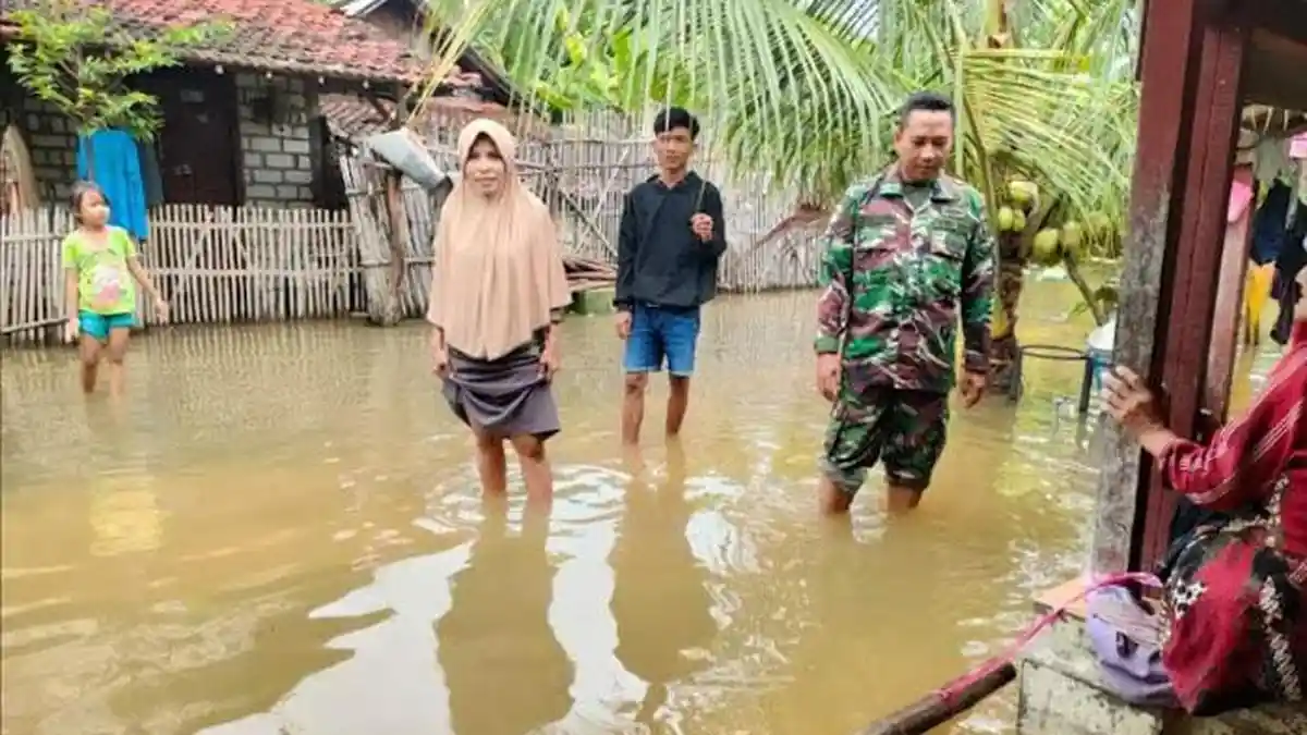 Banjir di Gresik, Dua Wilayah Utara Terdampak Luapan Air Bengawan Solo