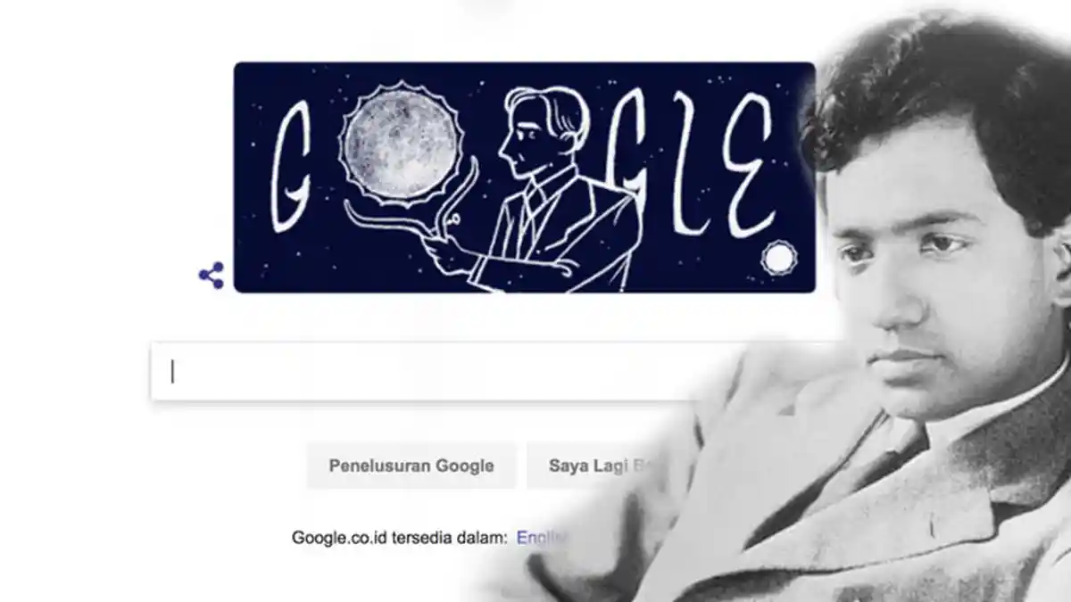 Mengenal S Chandrasekhar, Sosok Cerdas Pengembang Teori Bintang Kerdil Putih yang Jadi Google Doodle
