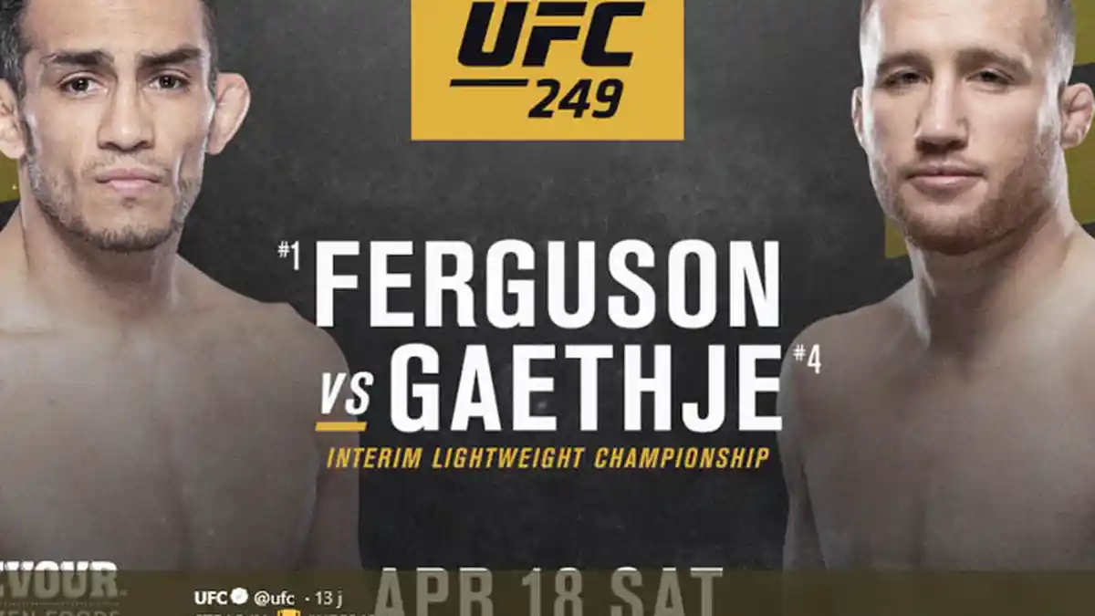 Duel Tony Ferguson Vs Justin Gaethje Batal! Bos UFC Ungkap Alasannya