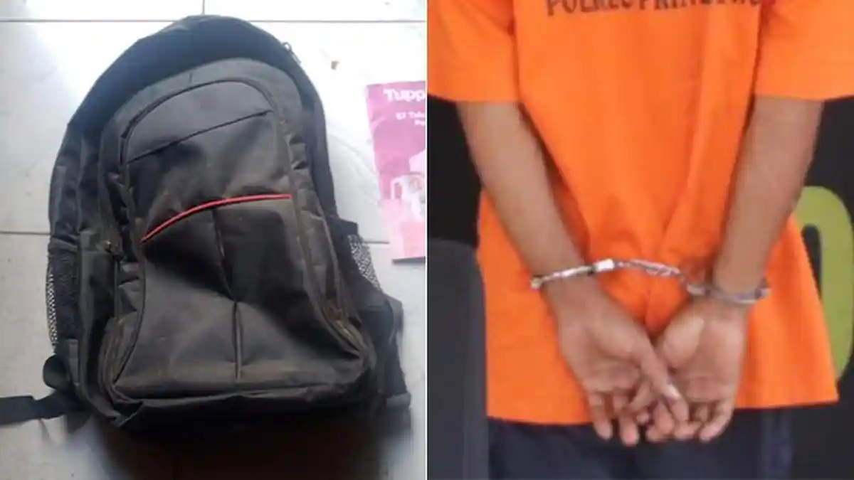 Digerebek Polisi, Pencuri di Lampung Selatan Buang Tas Berisi Senpi ke Dalam Sumur