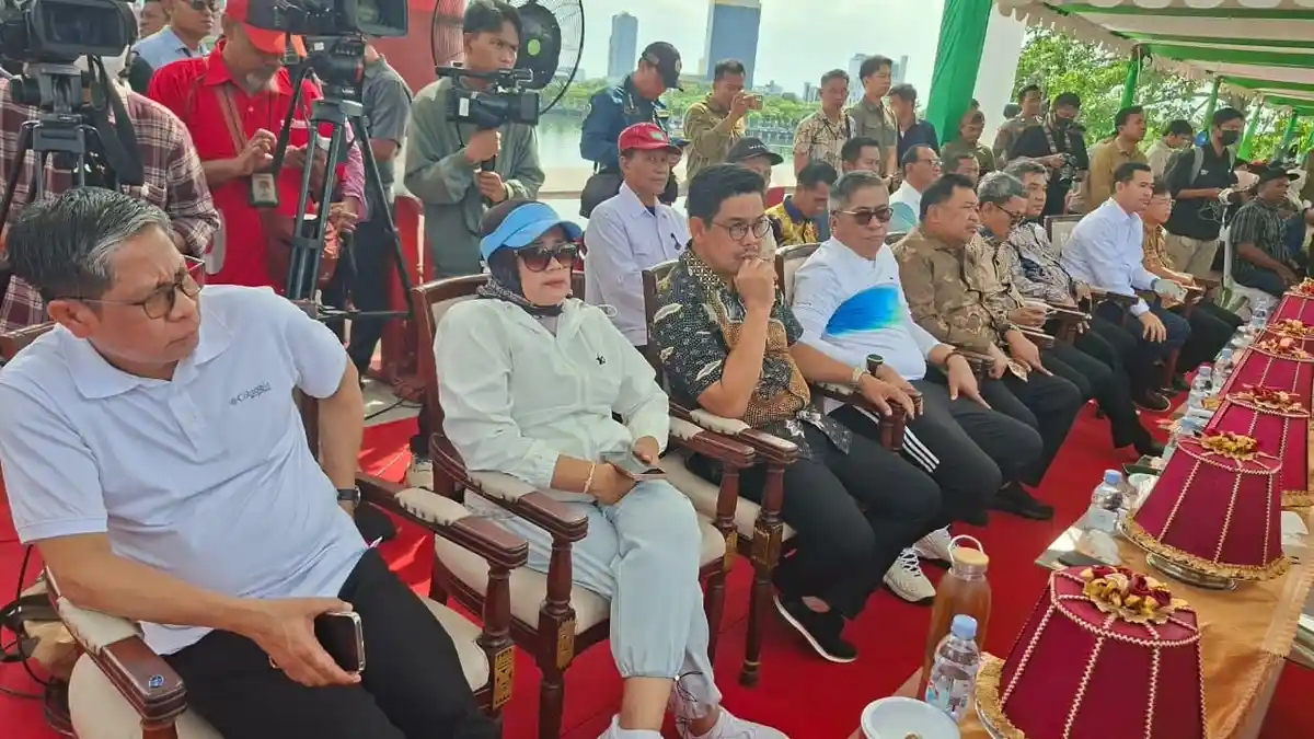 Wabup Sidrap Nurkanaah Hadiri Launching Program Mandiri Benih di Makassar