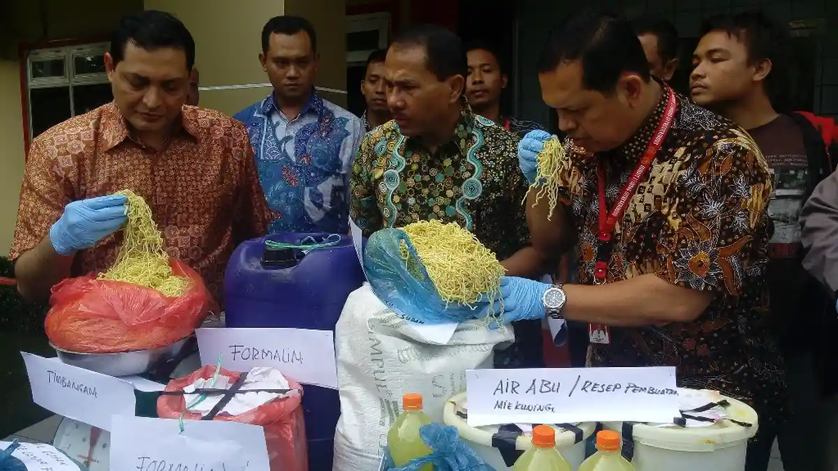 Ditanya Perbandingan Harga Mi Formalin, Kombes Haydar: Kamu Kira Saya Penjual Bakso