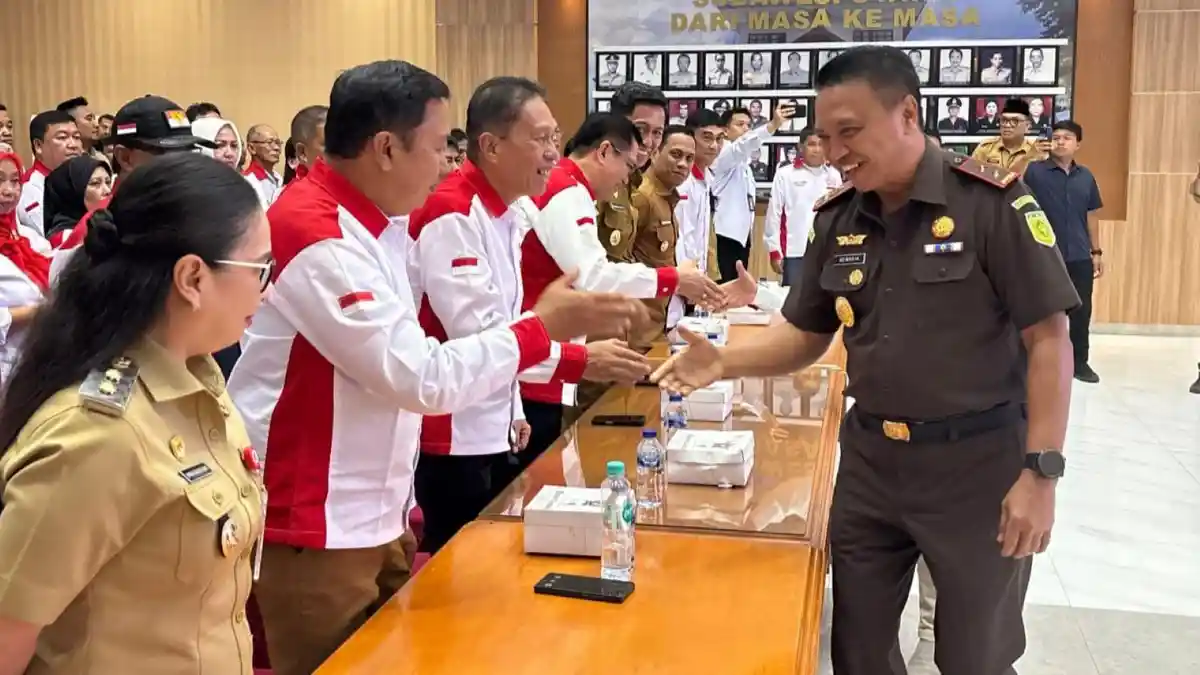 Silahturahmi Bareng Kajati Sulut, Wabup Mitra Fredy Tuda Dukung Langkah Penegakan Hukum