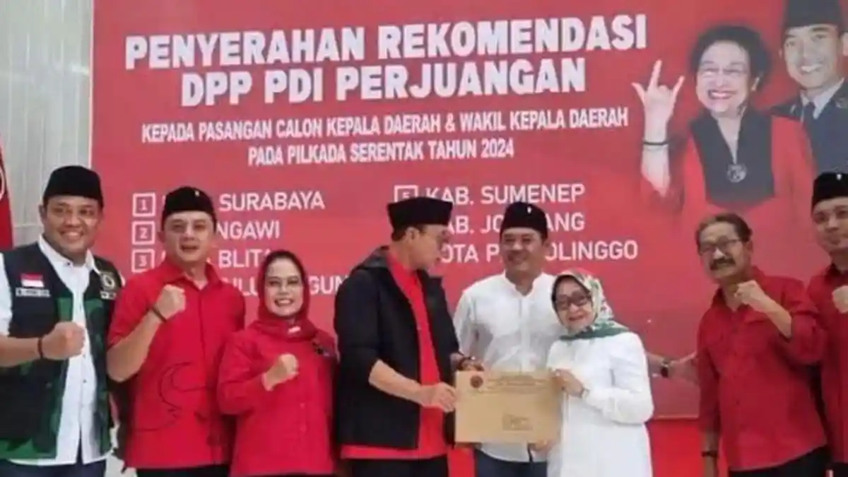 Pilkada Jombang 2024: Dapat Rekomendasi PDIP, Mundjidah Wahab dan ...