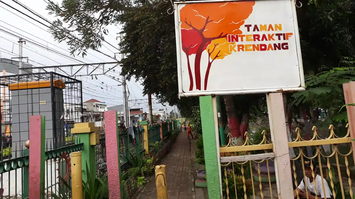 Minus Penerangan, Taman Interaktif Krendang Rawan Disalahgunakan