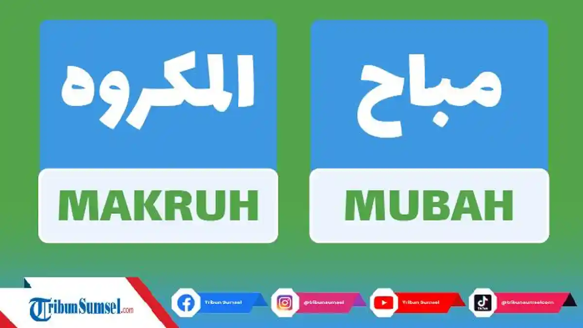 Arti Makruh dan Mubah dalam Hukum Islam, Kadang Tertukar Makna, Selain Wajib, Sunnah dan Haram