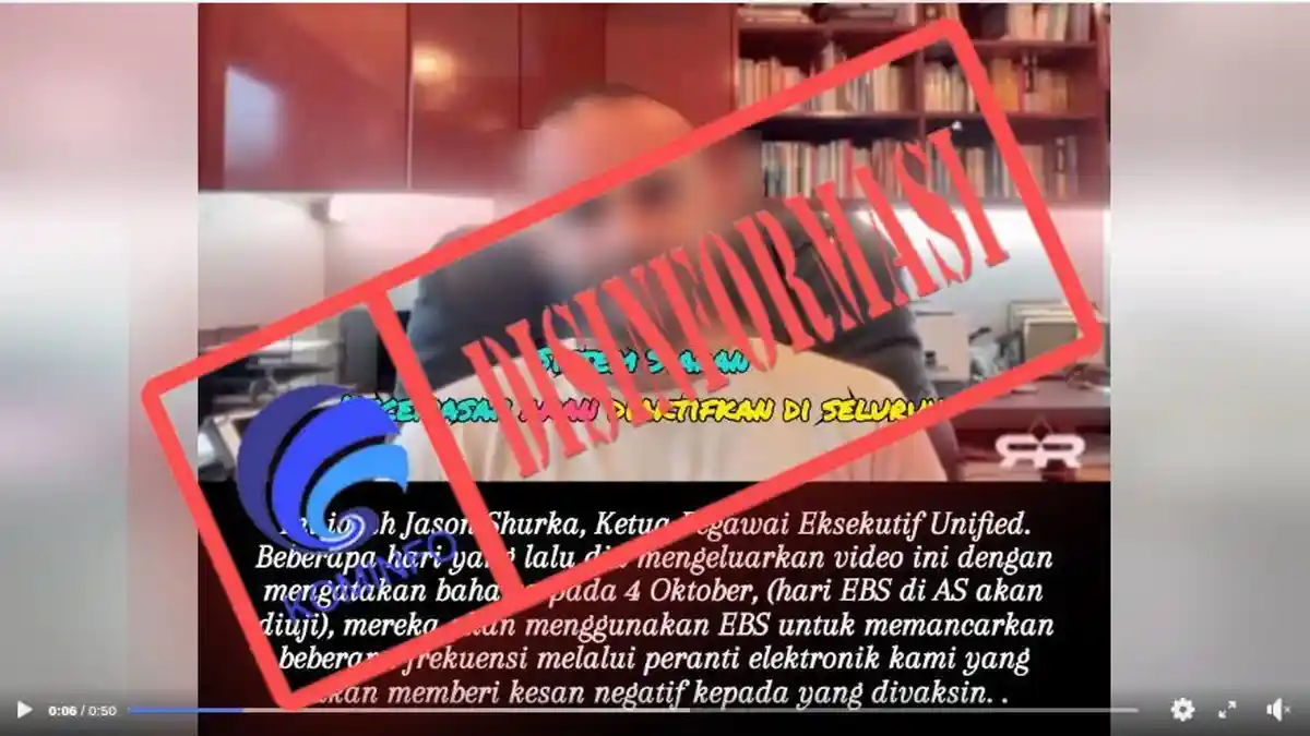 HOAX! Perangkat Elektronik dalam Vaksin akan Diaktifkan pada 4 Oktober 2023