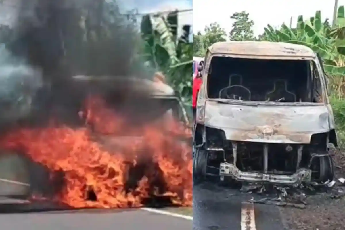 Awal Mula Mobil yang Bawa Uang Bank Rp 4 Miliar Ludes Terbakar, Sopir Kaget: Mau Isi Sejumlah ATM