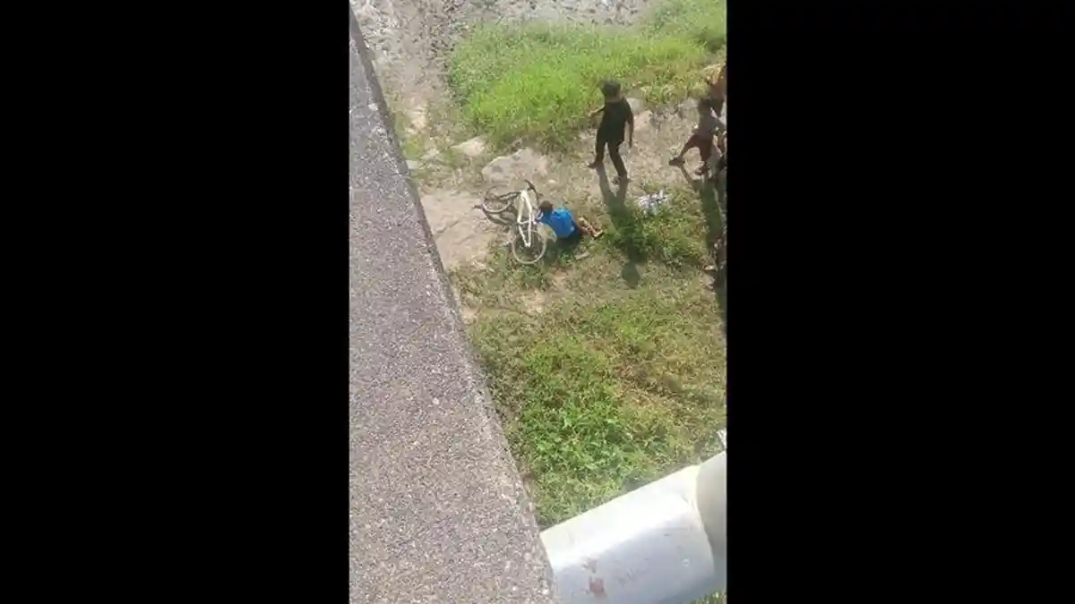 Bocah Jatuh dari Jembatan Tanpa Pengaman di Pirak Timu Aceh Utara, Retak Tulang Paha dan Pinggang