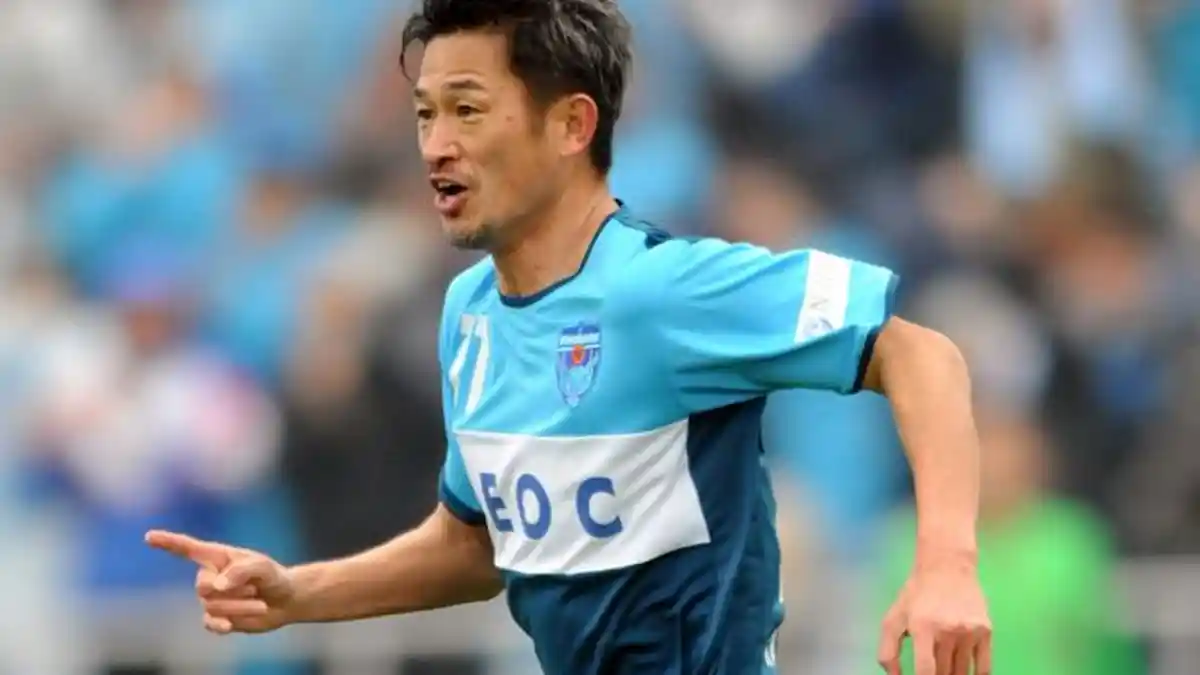 Kazuyoshi Miura Perpanjang Daftar Pencetak Gol Tertua di J2 League