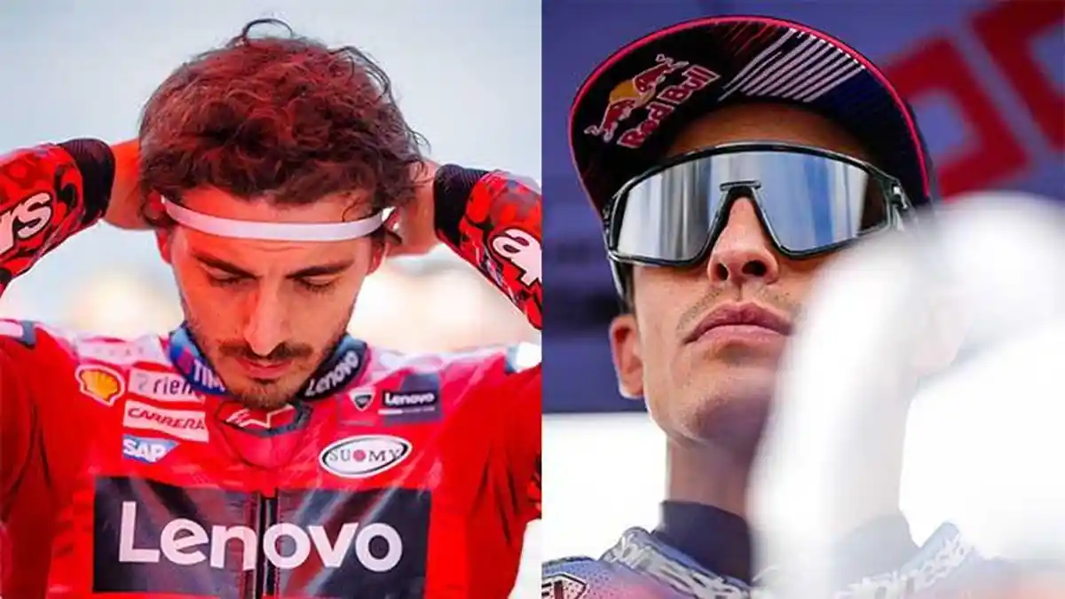 Menegangkan! Saat Marc Marquez dan Francesco Bagnaia Berada Satu Garasi di Ducati