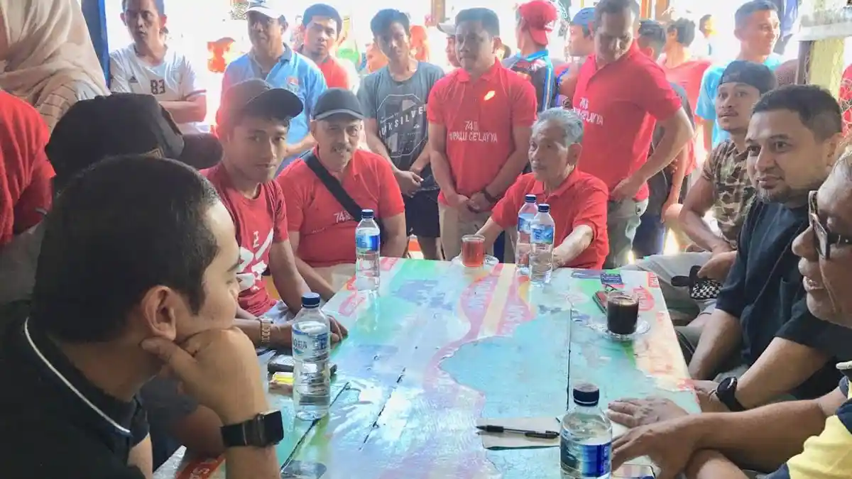 Jelang Final Piala Indonesia, Appi Boyong dua Pemain Temui Legenda PSM Makassar