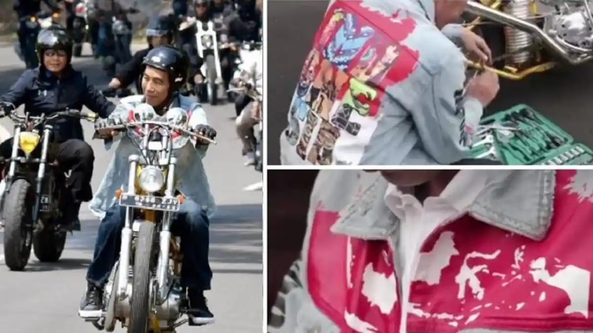 Ternyata Seperti Ini Perjuangan Pembuatan Jaket yang Dikenakan Jokowi