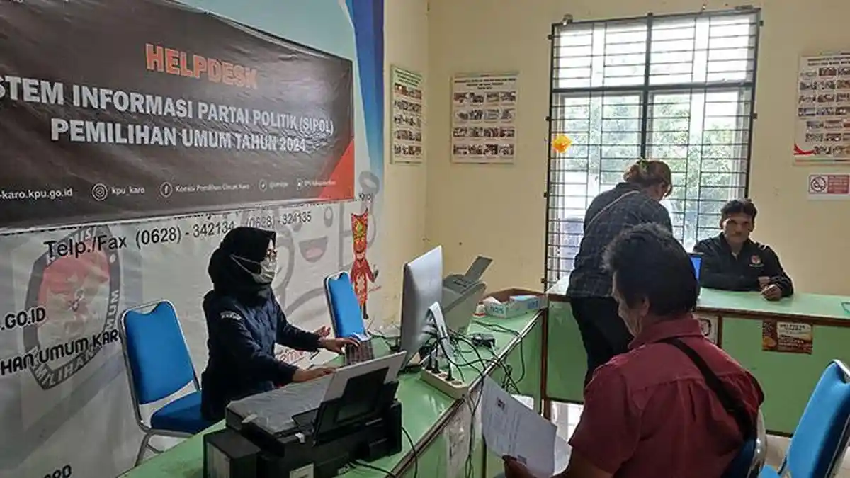 Hari Terakhir Masa Perpanjangan Pendaftaran PPS, KPUD Karo Lakukan Jemput Bola