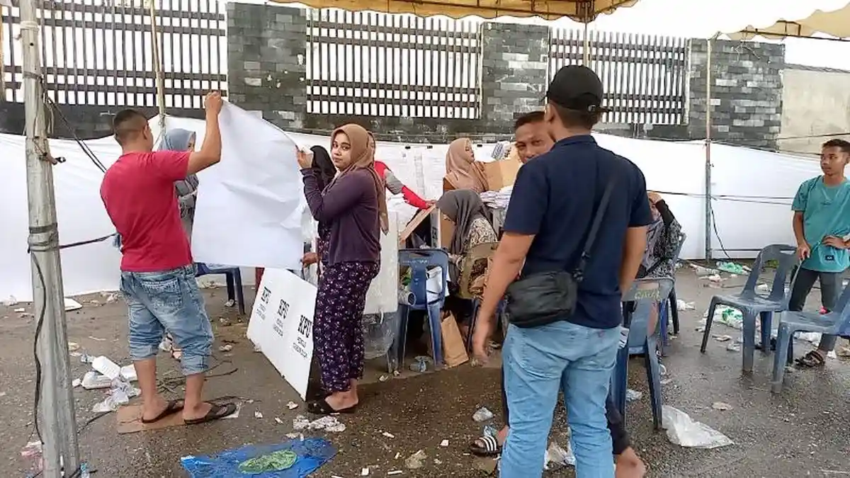 Penghitungan Selesai, Giliran Sirekap Eror, Hasil Pemilihan tak Bisa Diupload, Ini Respon PPK Idi