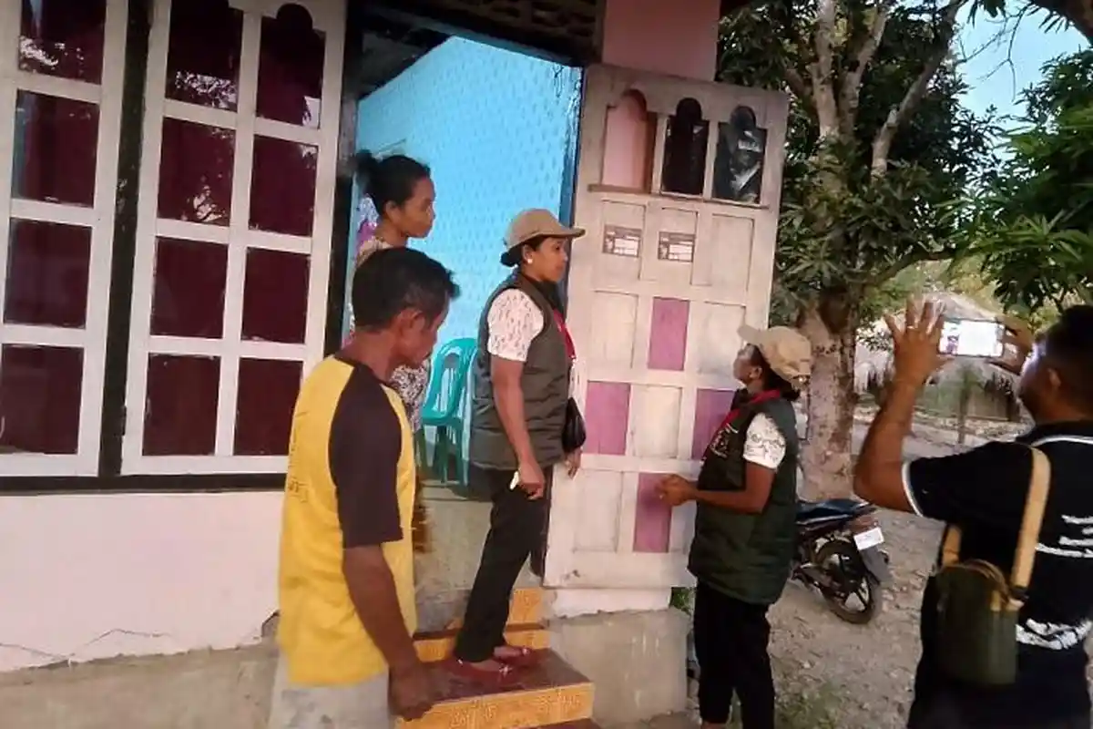 PIlkada Kabupaten Kupang, 1058 Pantarlih Mulai Berjibaku Lakukan Coklit Data Pemilih