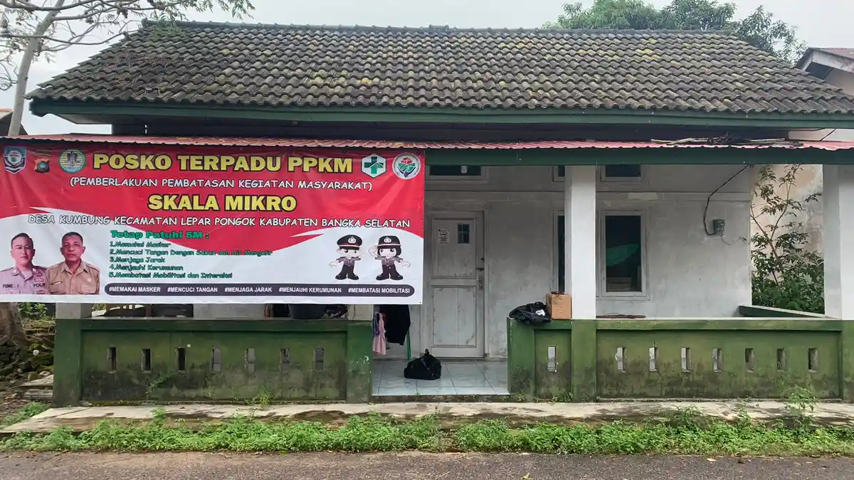 Pemerintah Kecamatan Lepar Pongok Siagakan Isoter, Manfaatkan Bangunan Yang Ada di Desa
