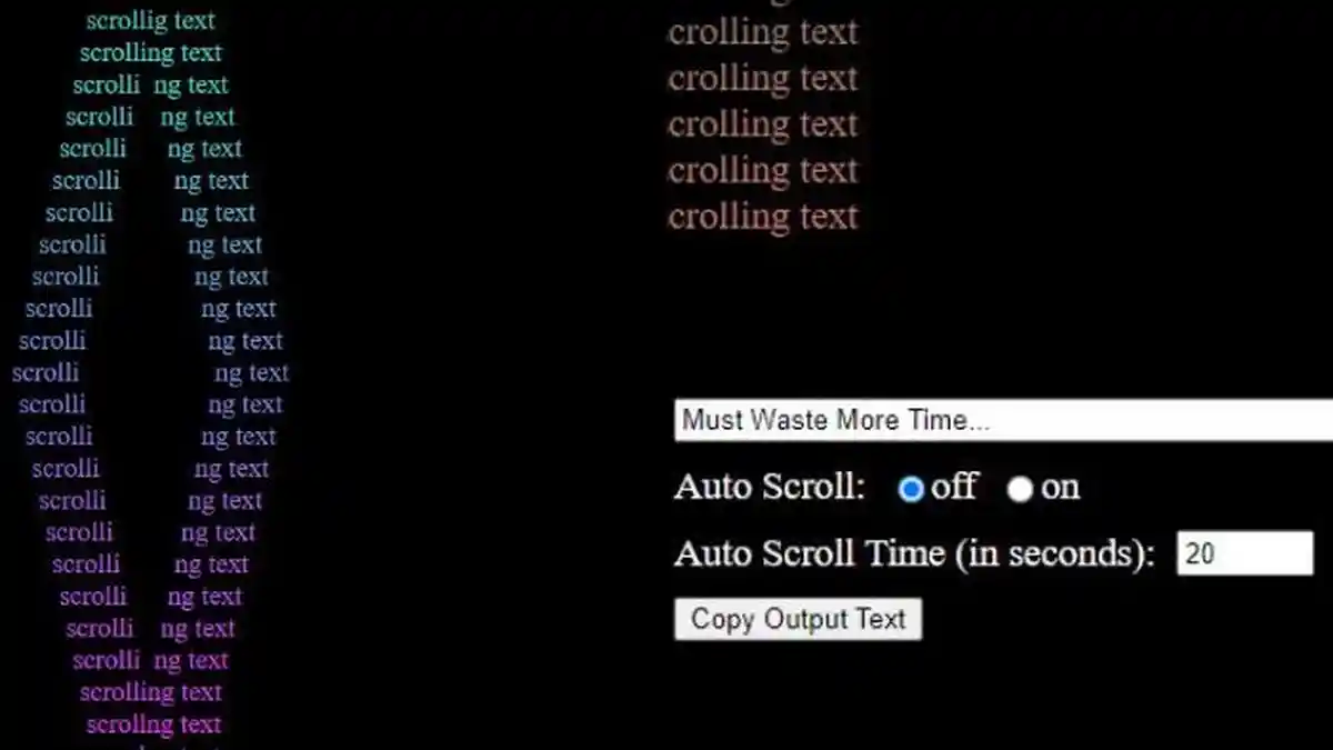 Link dan Cara Buat Scrolling Text yang Viral di Media Sosial, Tulisan Panjang Membentuk Pola