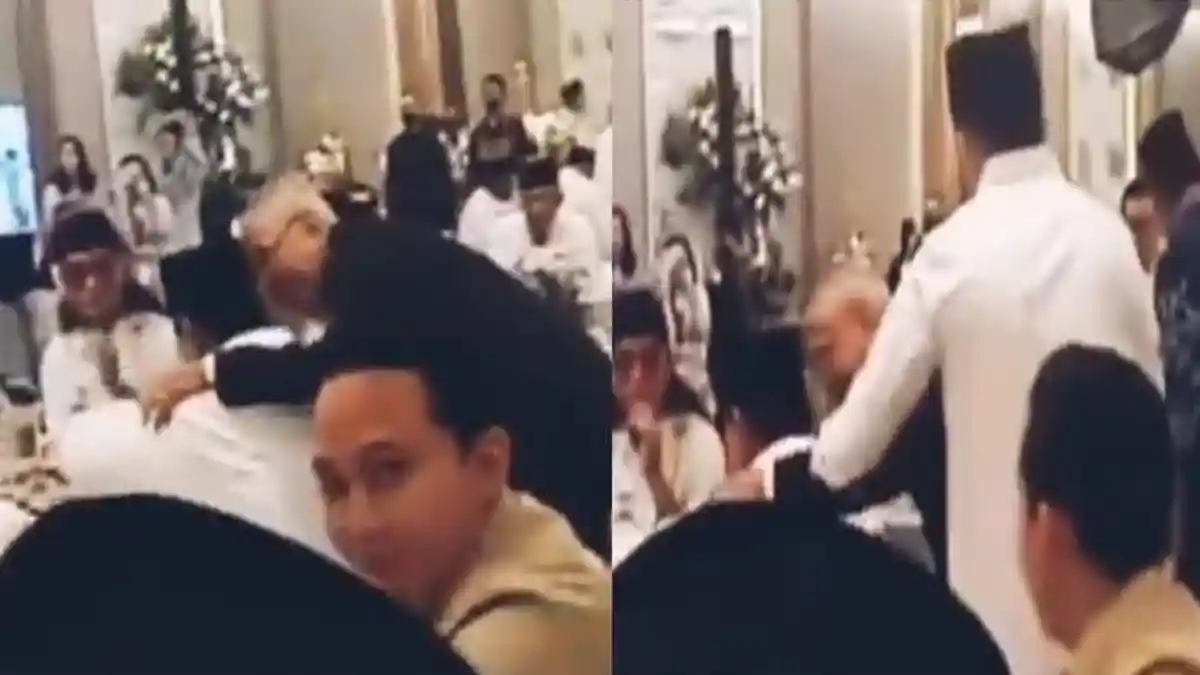 VIRAL Momen Mayor Teddy Tarik Tangan OC Kaligis Saat Rangkul Prabowo, Lagi-lagi Dituding Arogan