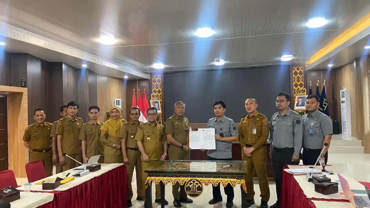Kanwil Kemenkumham Sumsel Harmonisasikan Raperbup Kabupaten OKI Guna Perkuat Regulasi Daerah