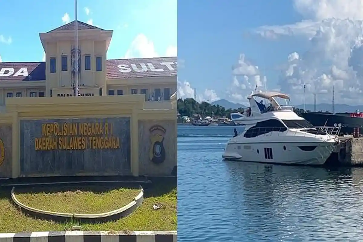 Polda Sultra Segara Umumkan Kerugian Negara Dugaan Korupsi Pengadaan Kapal Pesiar Mewah Pemprov