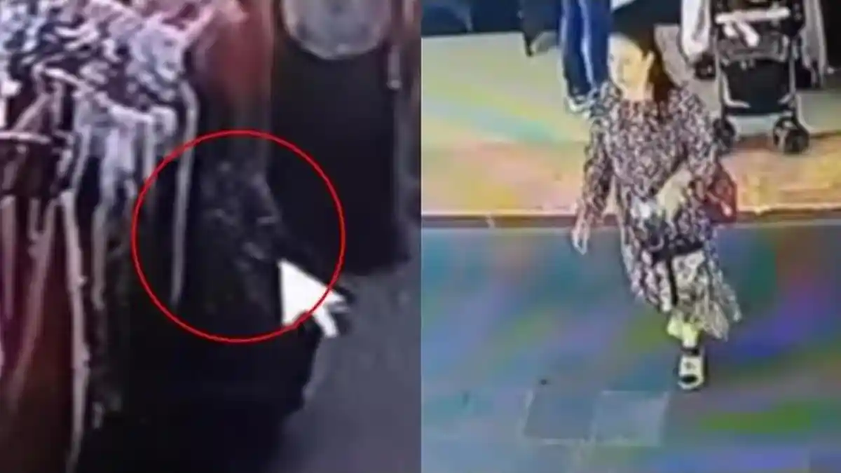 Tampang Maling Wanita yang Curi Tas Berisikan Uang Jutaan Rupiah dan Surat-surat Penting di Mal