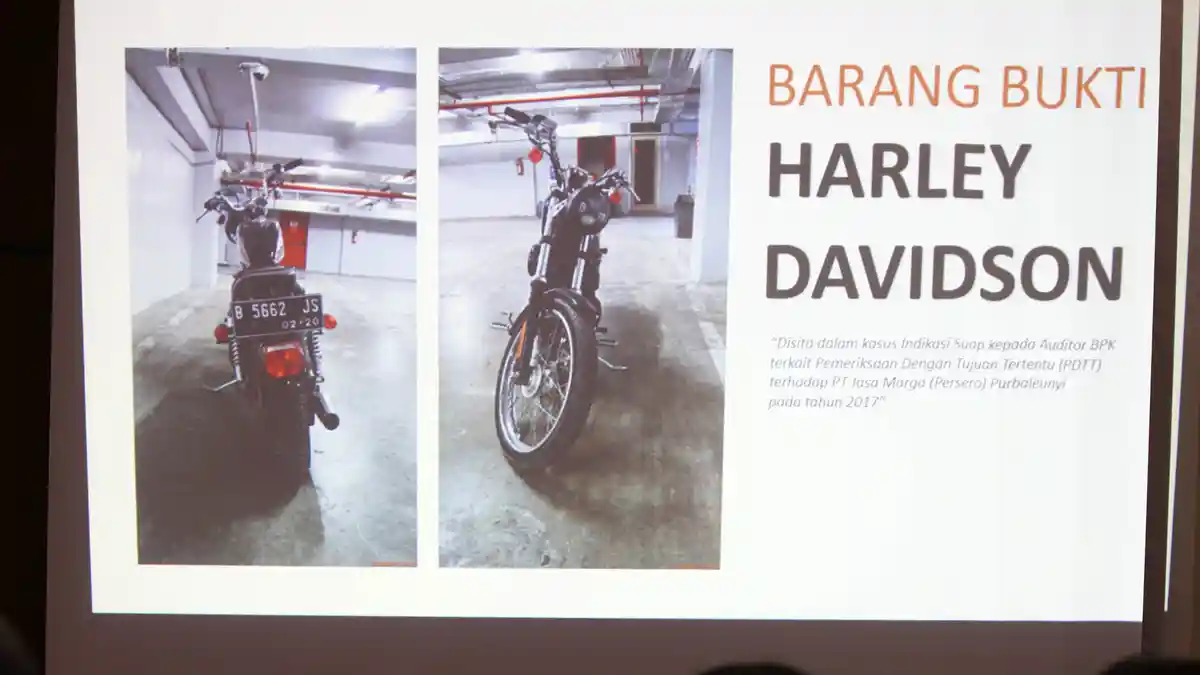 Suap Moge Harley Davidson, KPK Periksa Tersangka Auditor Madya BPK