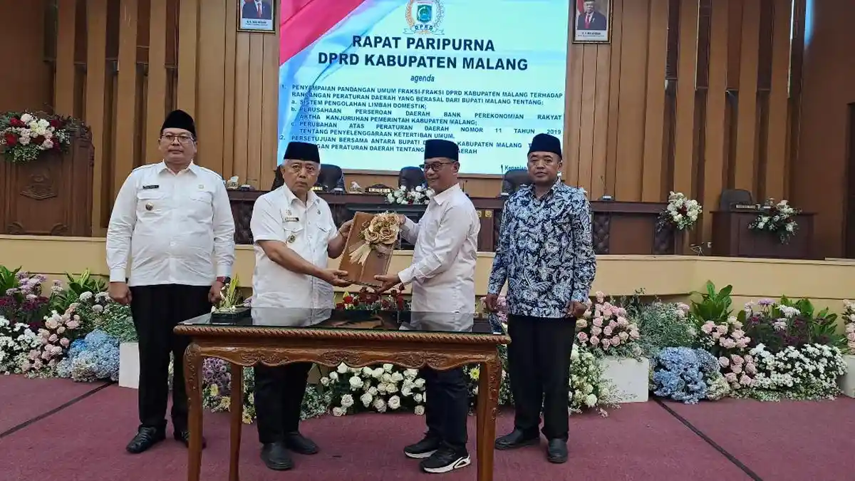 Persetujuan Bersama Bupati dan DPRD Kabupaten Malang Terkait Ranperda Inovasi Daerah