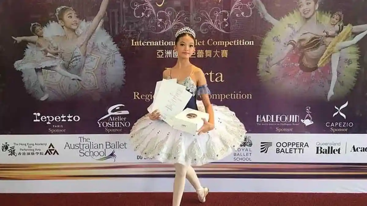 Potret Jade Princessa Nugroho, Penari Balet Sekaligus Content Creator dengan Segudang Prestasi