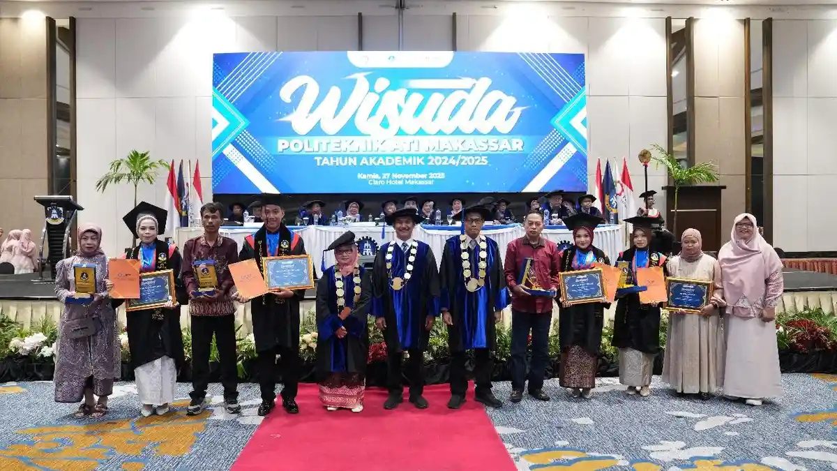 Politeknik ATI Makassar Wisuda 307 Lulusan Siap Bersaing di Dunia Industri