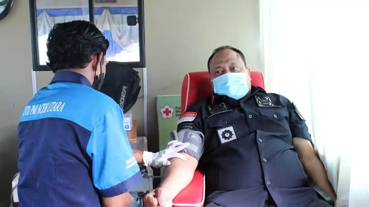 Imigrasi Lhokseumawe Gelar Donor Darah, Ini 7 Manfaat Bagi Tubuh Anda 