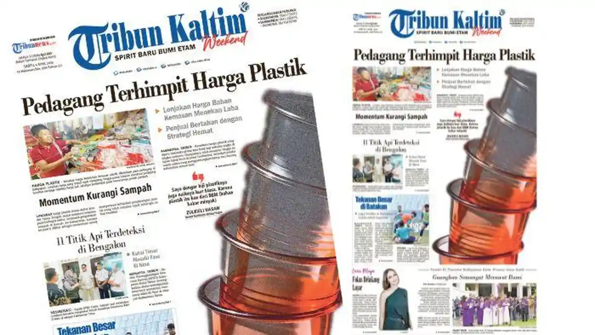 Pedagang di Kaltim Terhimpit Harga Plastik, Lonjakan Harga Bahan Kemasan Menekan Laba