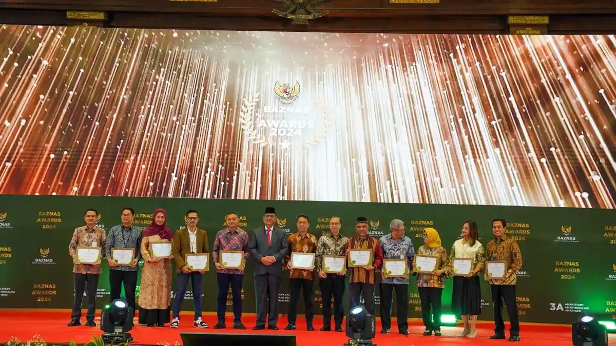 BRI Raih Penghargaan Bank Penyedia Layanan Pembayaran Zakat Terbaik di BAZNAS Award 2024