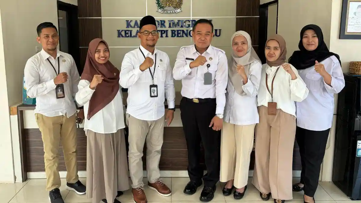 Kunjungan Kerja BP3MI Sumsel ke Kantor Imigrasi Bengkulu, Perkuat Sinergi Lindungi PMI