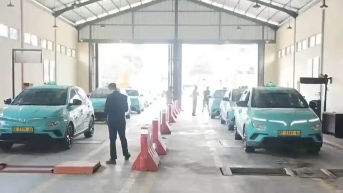 Dishub Bandar Lampung Akui Belum Siap Uji KIR Taksi Listrik, 200 Unit Sudah Terdaftar