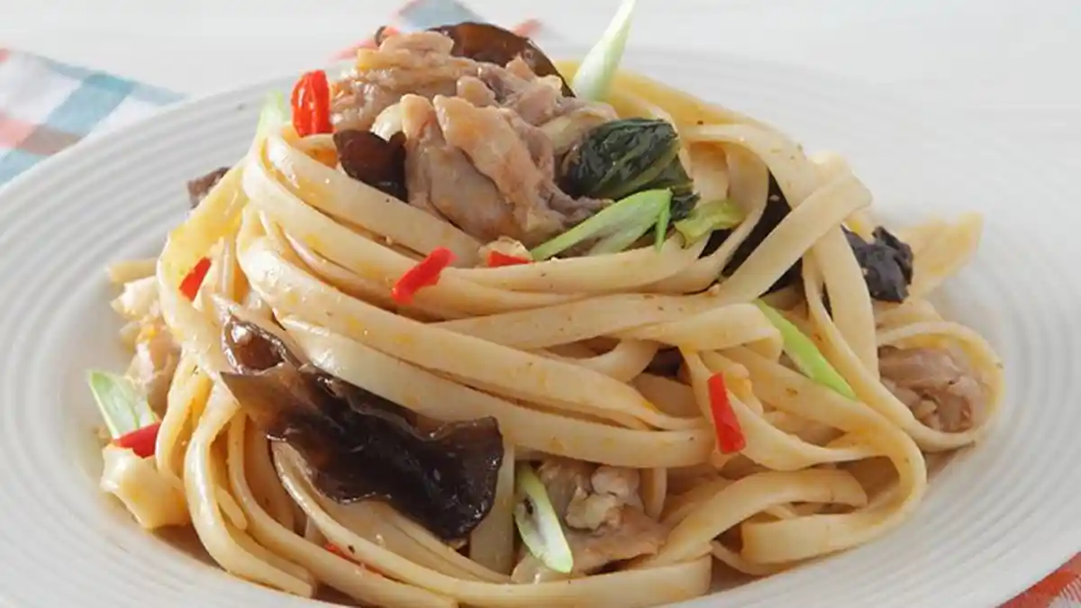 Menu Buka Puasa Pilihan Keluarga Kreasikan Enaknya Fetucini Bumbu Oriental