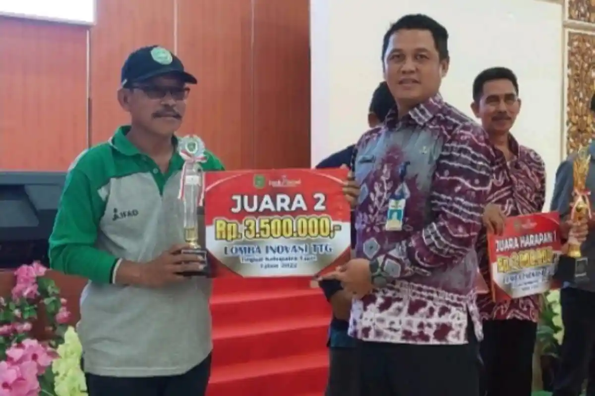 Pompa Air Tanpa Listrik dari Inovator Desa Hatiwin Tapin, Kalahkan 10 Peserta Lomba TTG