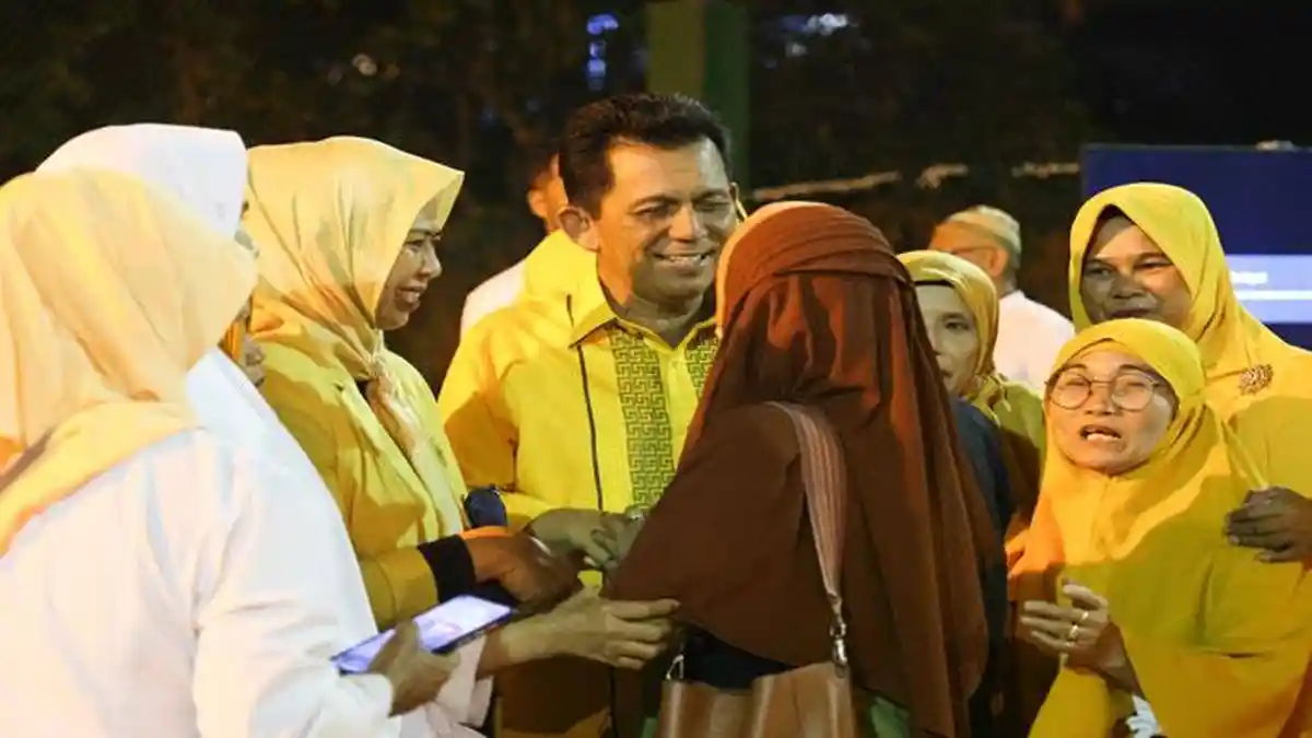 Gubernur Kepri Ansar Ahmad Paparkan Capaian Pembangunan ke Warga Teluk Sebong Bintan