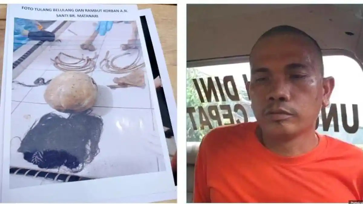 KEJAMNYA KEKASIH, Freddi Sagala Bunuh Santi Matanari di Rumah Kontrakan, Buang Jasad ke Sumur