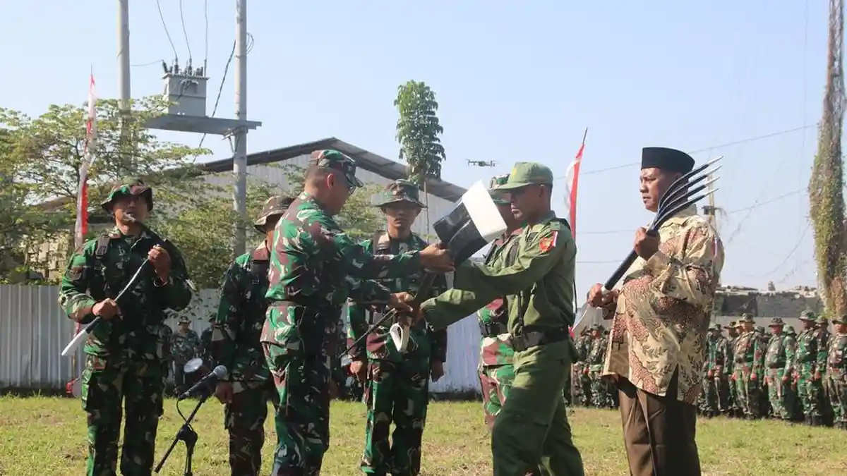 Program TMMD Sengkuyung Tahap II 2024 di Desa Geneng Blora Resmi Ditutup