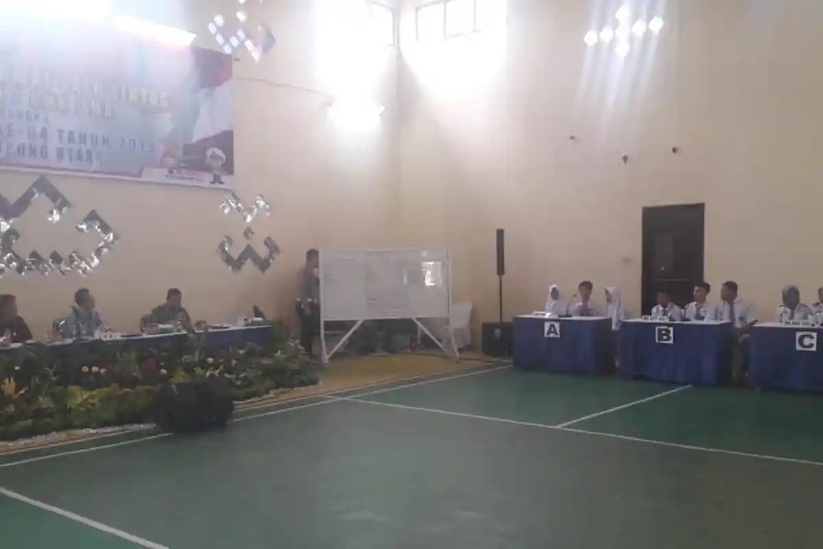 15 Sekolah di Lampung Utara Ikut Lomba Cerdas Cermat Lalu Lintas Tingkat SMA