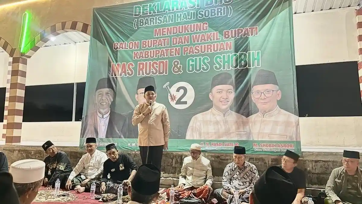 BHS Siap Menangkan Mas Rusdi Agar Bupati Pasuruan Dari Bangil