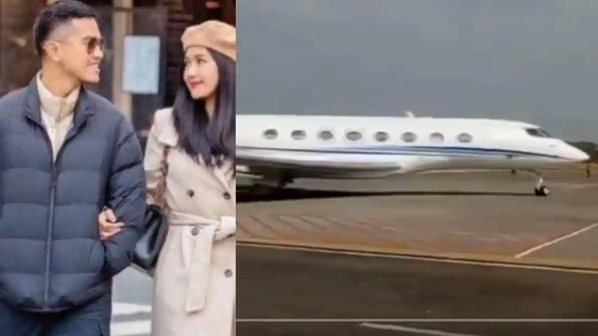 Fakta Jet Pribadi Diduga Dinaiki Kaesang dan Erina, Sering Parkir di Solo, Data Penerbangan Dihapus