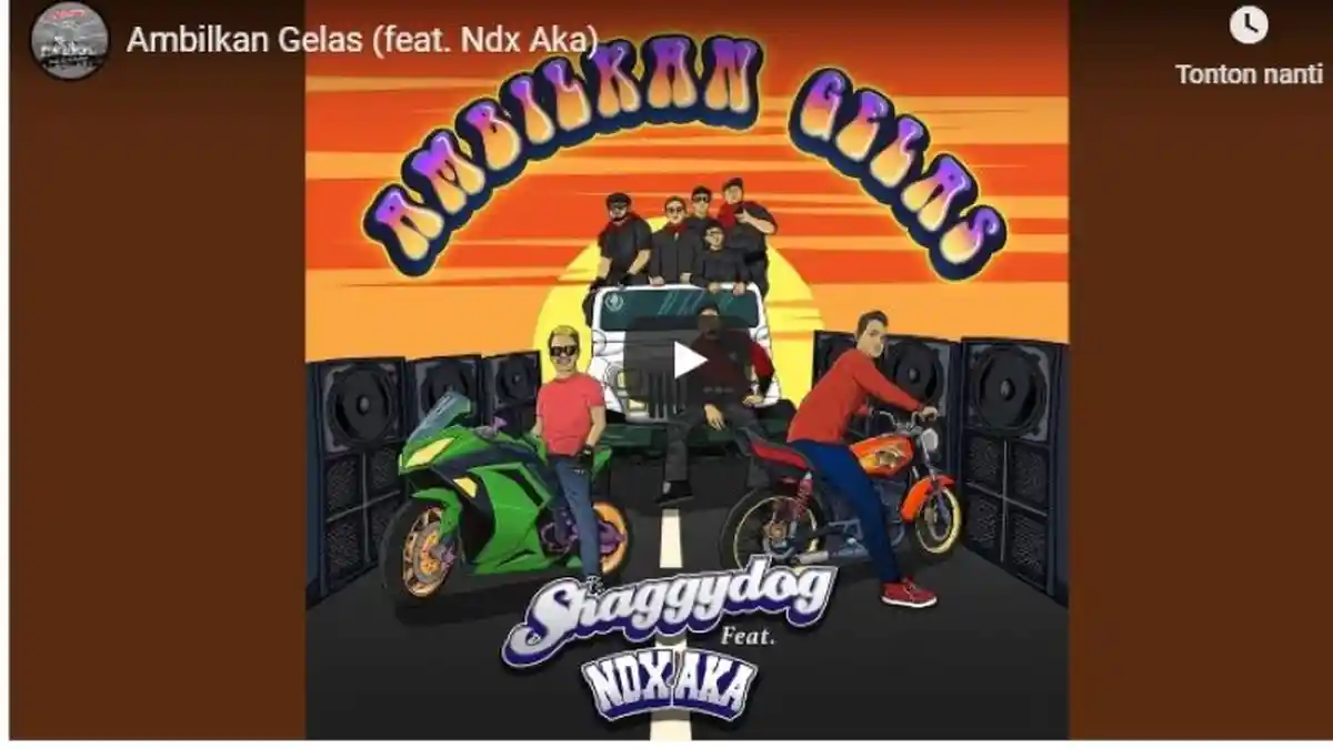 Chord Kunci Gitar Ambilkan Gelas Shaggy Dog feat NDX AKA