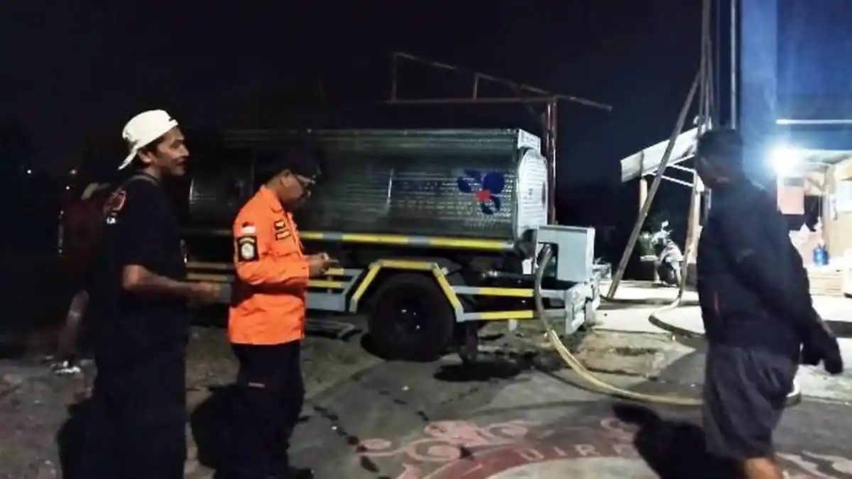 BPBD Karanganyar Layani Droping Air Bersih ke 140 KK Terdampak Kemarau