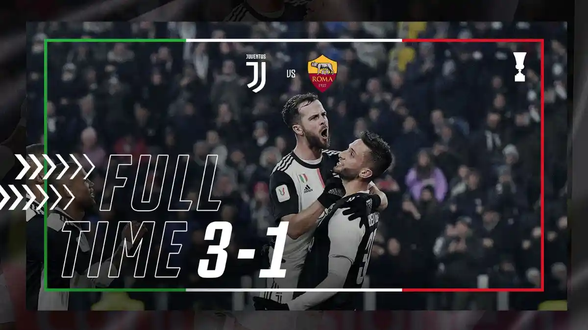 Hasil Coppa Italia Juventus vs AS Roma, Juventus Menang Telak 3-1, Cristiano Ronaldo Sumbang 1 Gol
