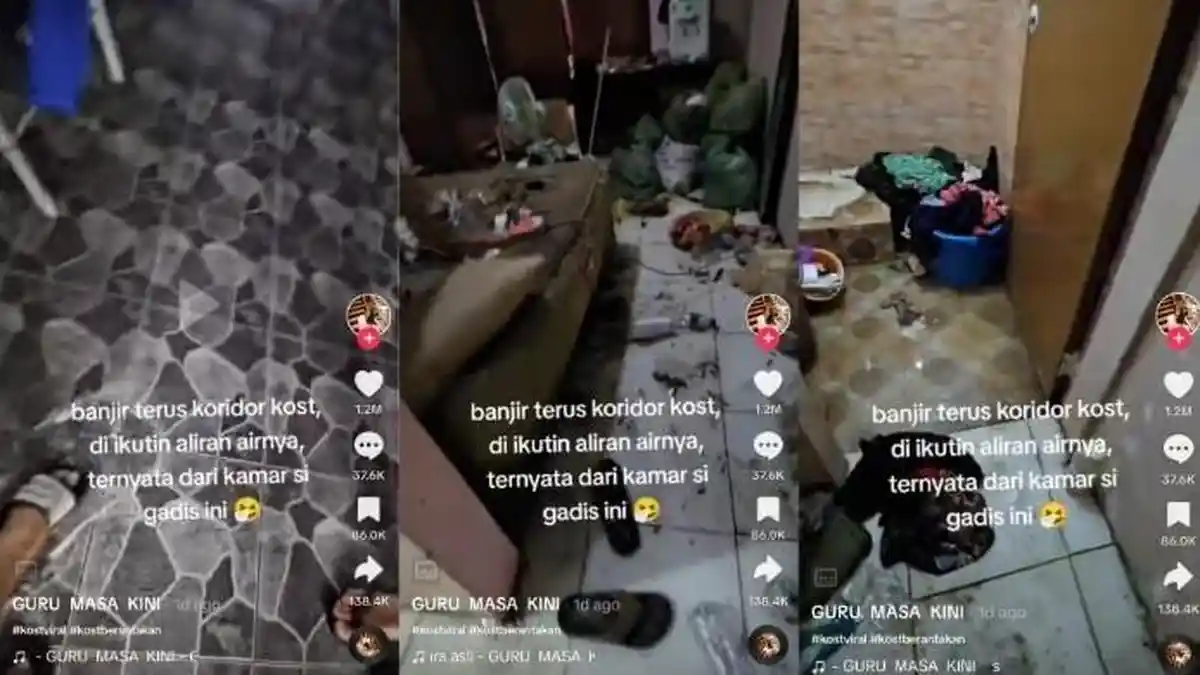 Viral Pemilik Kosan Syok Lihat Kamar Penghuni Cewek Penuh Tumpukan Sampah, Kasurnya Sampai Menghitam