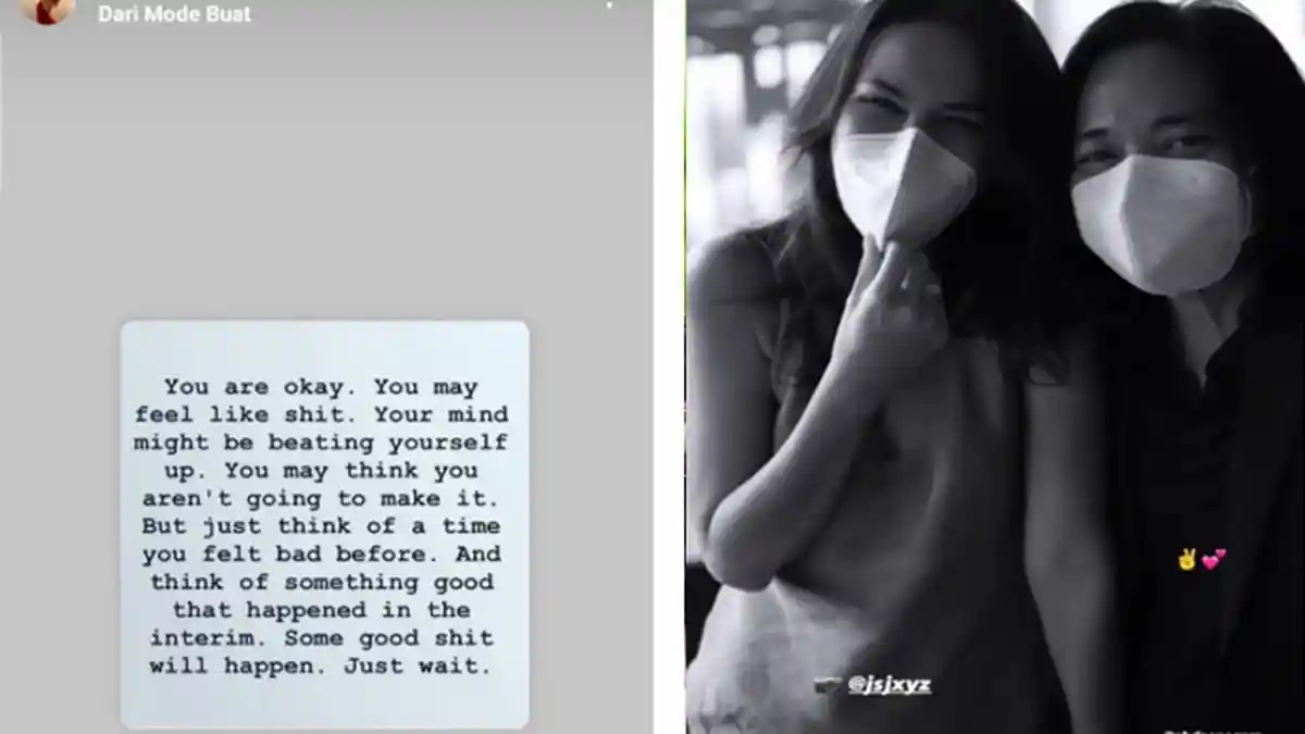 Postingan Sophia Latjuba di Malam Minggu Mencuri Perhatian, Unggah Foto Dirinya dengan Abdee Slank