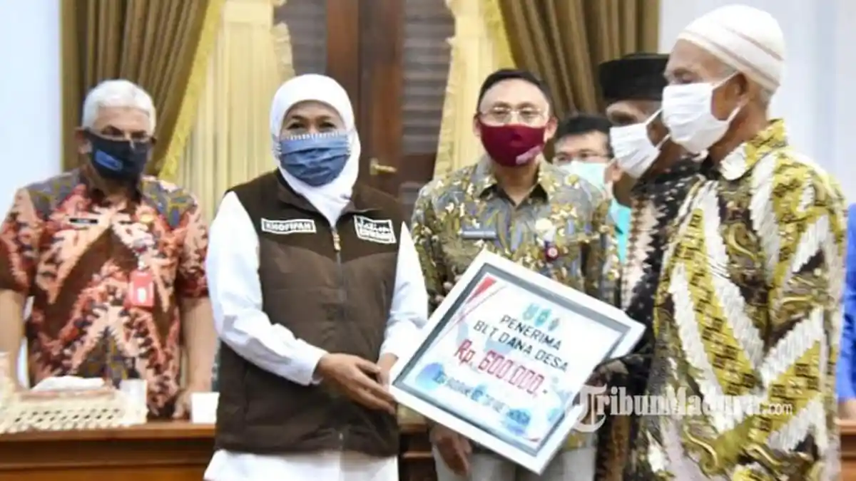 Pencairan BLT Dana Desa Bagi Warga Jatim Terdampak Corona Dikebut, Ditarget Rampung Sebelum Lebaran